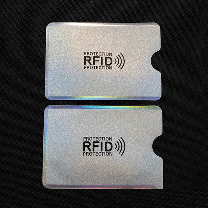 20PCS RFID Blocking Card Holder - Aluminum NFC Anti Scan Protector Case for ID & Credit Cards