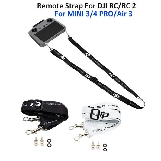DJI RC 2 Remote Controller Neck Strap - Lanyard with Screws for DJI Mini 3 Mini 4 Pro Air 3 Mavic 3 Pro Drone Accessories