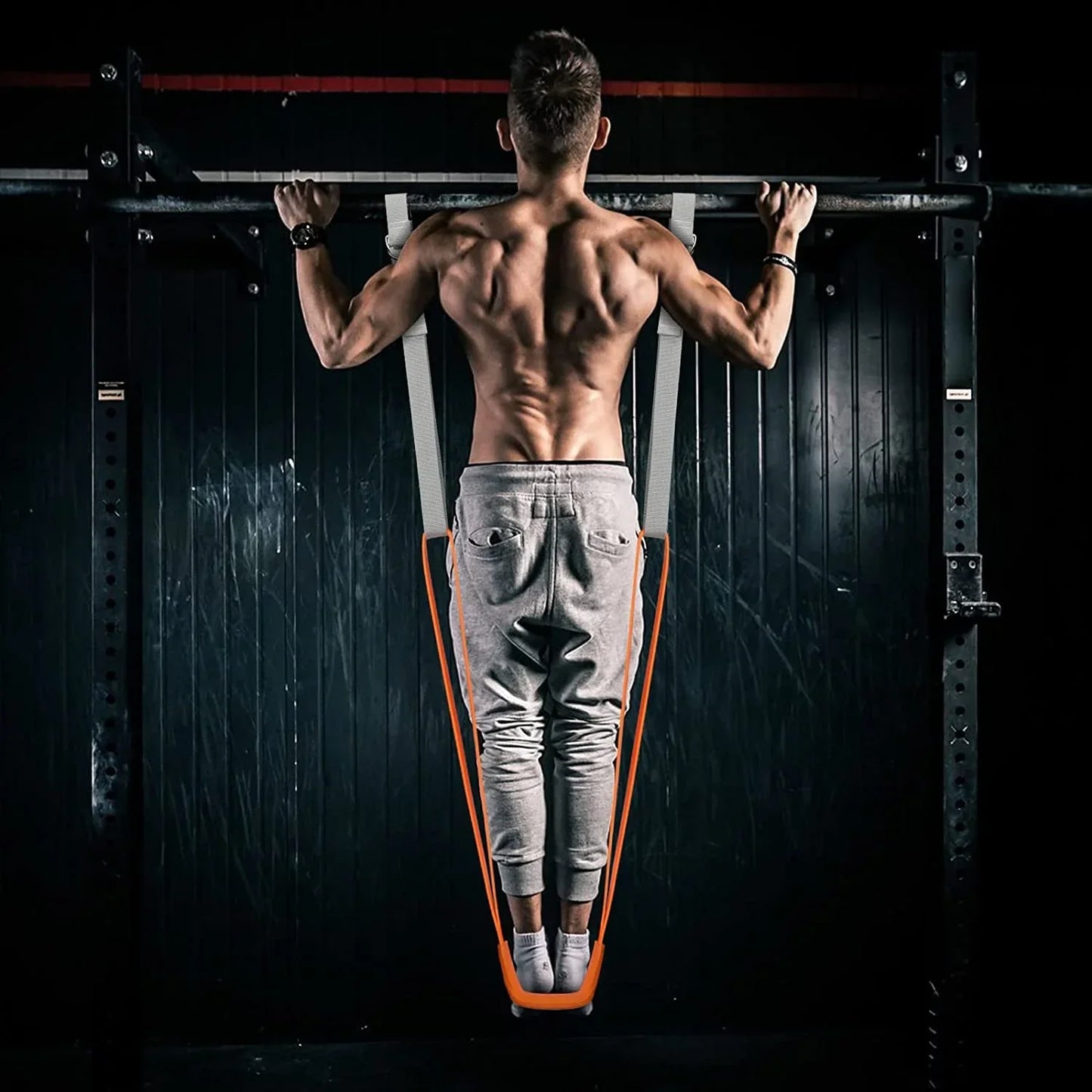 Pull-Up Assistance Bands Set — Resistance Straps for Men & Women | Chin-Up, Hanging Training & Body Stretching Workouts