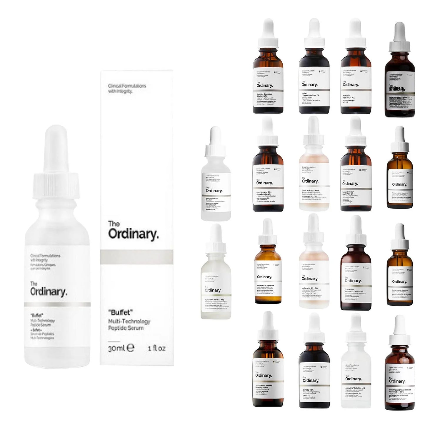 Multi-Effect Eye & Face Essence 30ml – Lightweight Serum to Smooth Fine Lines, Hydrate Skin & Improve Texture