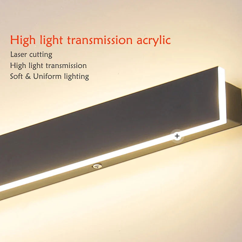 LED Outdoor Wall Light – Modern Waterproof IP65 Porch & Patio Lamp, Rainproof Exterior Wall Sconce for Garage & Garden