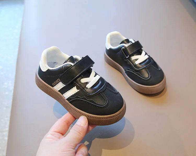Kids Sport Training Sneakers – Spring Autumn Soft Sole Shoes for Boys & Girls, Casual Fashion Skate Shoes