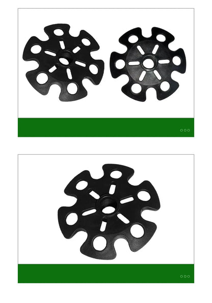 1–10PCS Snowflake Trekking Pole Baskets – Hiking, Camping, Nordic Walking Stick Tips for Mud, Sand & Snow Replacement
