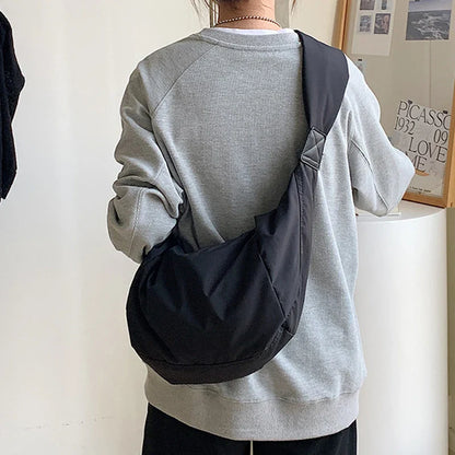 2024 New Fashion Summer Women's Shoulder Bag – Large Capacity Casual Nylon Korean Style Hobo Crossbody