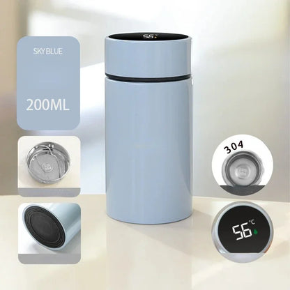 Stainless Steel Vacuum Insulated Tumbler - Thermal Water Bottle for Hot & Cold Drinks