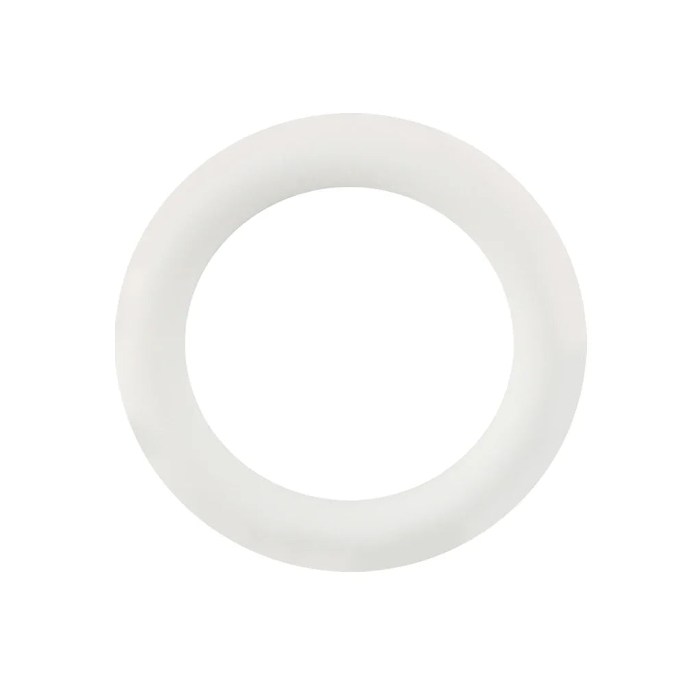Kovict Silicone Ring Pendant Blanks - 65mm Round Printed Rings for DIY Jewelry & Craft Making