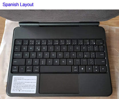 Backlight Magic Keyboard Case for iPad Pro 11/13 & iPad Air 11/13 Inch (2024) – M4/M2 Smart Folio Cover