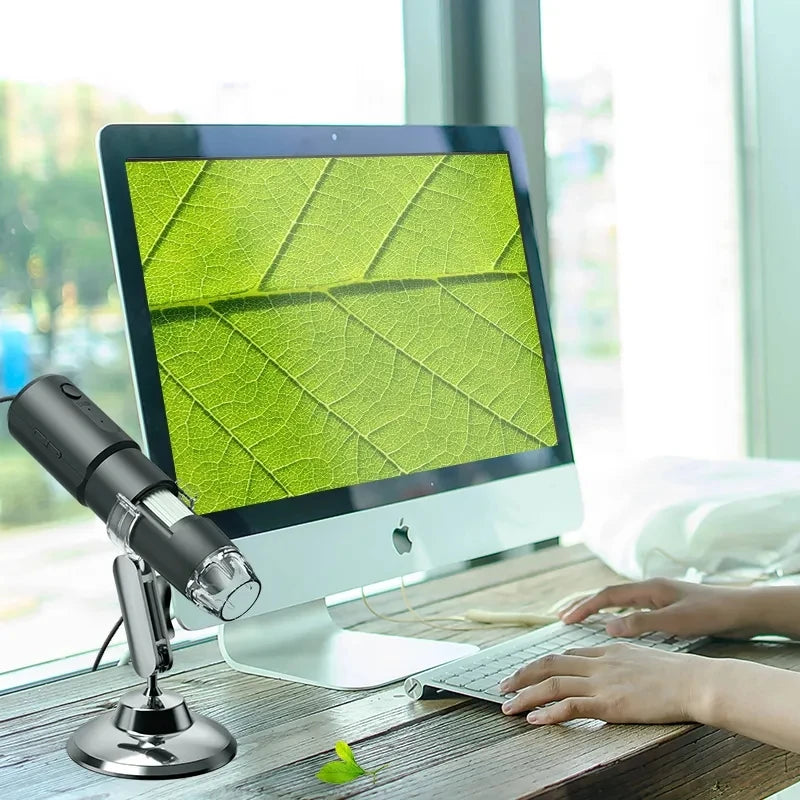 Portable 1000x Digital WiFi Wireless Microscope & Skin Scalp Analyzer for Mobile Phone Connection
