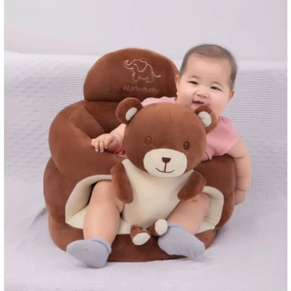 Baby Learning Sit Sofa Chair - Safe Backrest Support Seat for Infants, Anti-Fall Toddler Practice Sitting Stool