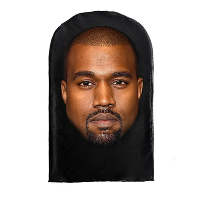 3D Realistic Face Mask - Celebrity Style Full Face Stretch Mesh Cosplay Balaclava for Role Play, Hip Hop & Costume Events