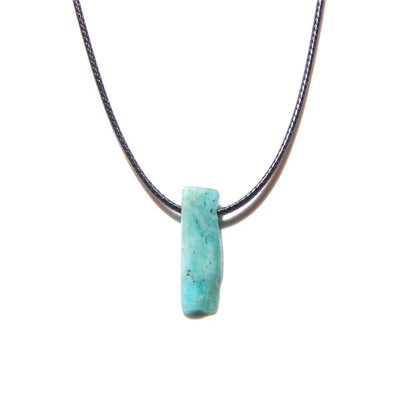 Men's Vintage Rectangle Obsidian Pendant Necklace – Natural Tiger Eye & Labradorite Gem, Leather Rope Braid Healing Jewelry