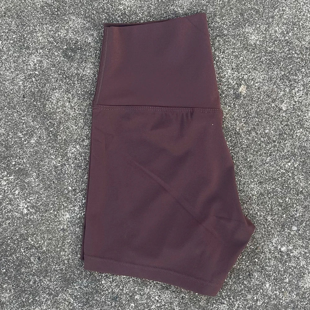 Women’s High Waist Yoga Shorts - Slim Fit Butt Lift Biker Shorts for Gym, Running, and Sports Workouts