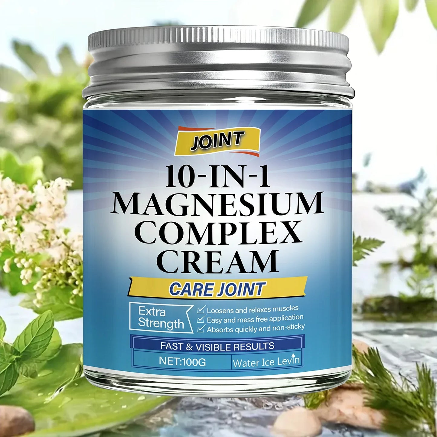 Winter 10-in-1 Magnesium Joint Cream for Muscle & Joint Comfort, Extra Strength Soothing Care
