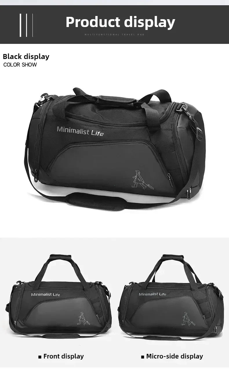 Waterproof Sports & Gym Bag - Durable Multifunctional Training, Fitness, & Swimming Tote