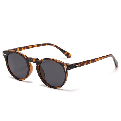 Retro Round Polarized Sunglasses – Vintage Fashion Shades for Men & Women, Driving Eyeglasses