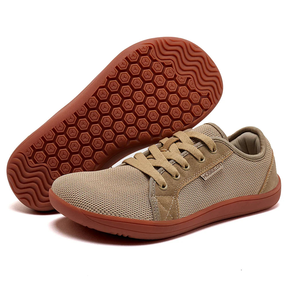 HOBIBEAR Wide Barefoot Shoes – Unisex Minimalist Zero Drop Sneakers for Outdoor Running & Casual Wear