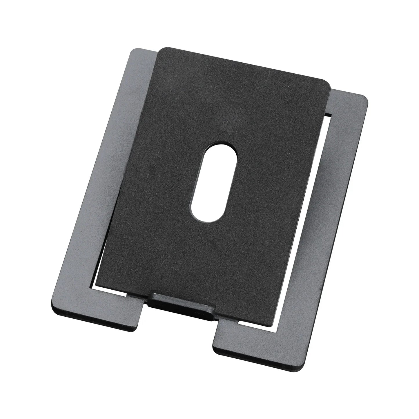 Carbon Steel Speaker Stand Base - Shock Absorbing Tabletop Audio Support