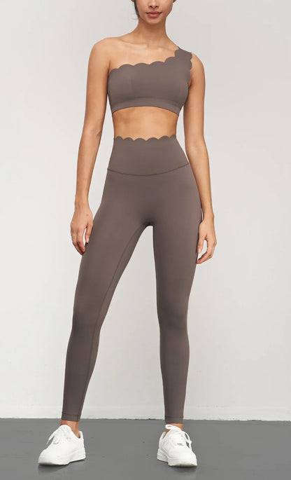 1/2/3PCS Women’s Seamless Workout Set – Shockproof Sports Bra with High Waist Yoga Pants & Gym Leggings