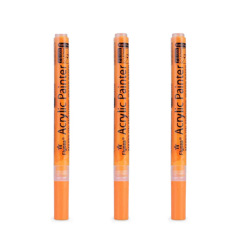 New Golf Club Color Changing Pen – Waterproof Acrylic Ink with Sunscreen & Covering Power, 12 Colors Gift for Golfers