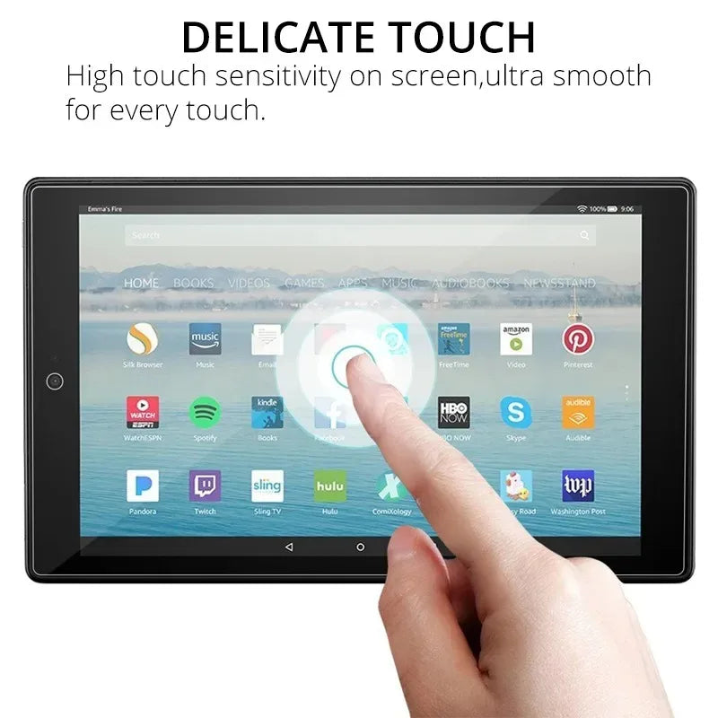 2PCS Tempered Glass Screen Protector for KOBO — Fits Libra 2, Clara Colour, Clara 2E 6-7 Inch, Clear Protective Film