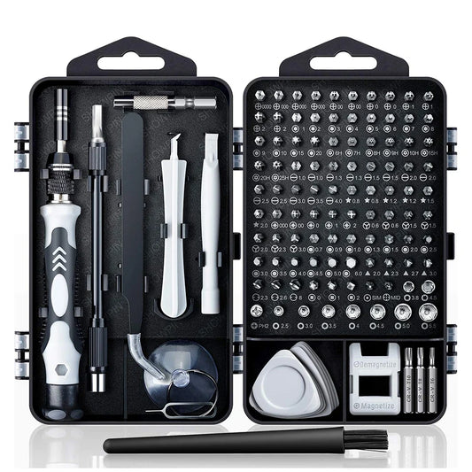 Precision Magnetic Screwdriver Set - Torx Hex Bit Kit for Mobile Phone Repair and Electronics Hand Tools