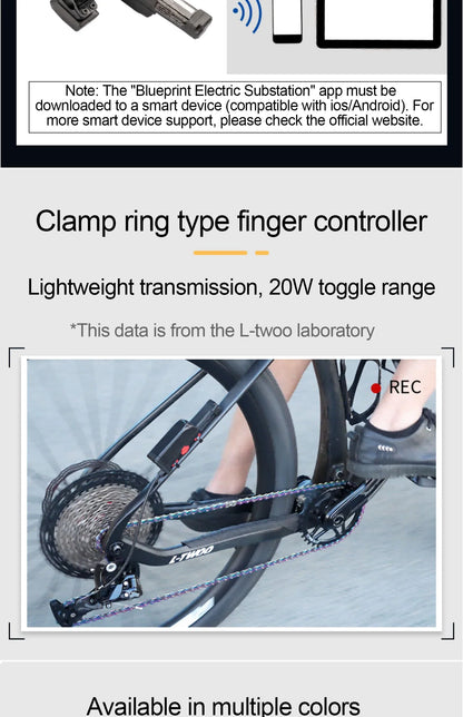 LTWOO Ae Wireless Bike Groupset Kit — 3s-13s Electronic Derailleur, Shifter Lever & Drivetrain Parts