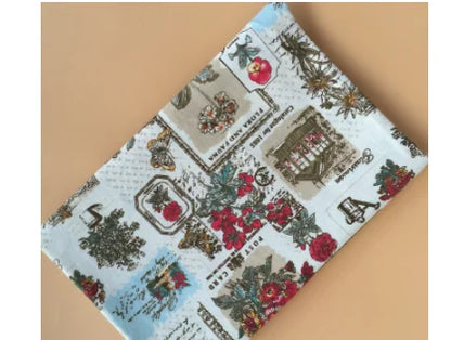 African Ankara Cotton Fabric - World Map Print for Sewing, Tablecloths, Pillows, Bags & Curtains