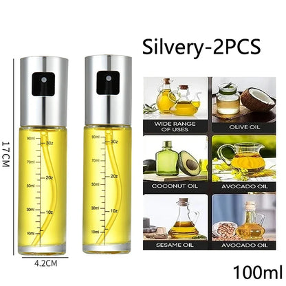 Glass Oil Sprayer Bottle - Olive Oil Mister for Cooking Salad BBQ Baking Kitchen Use