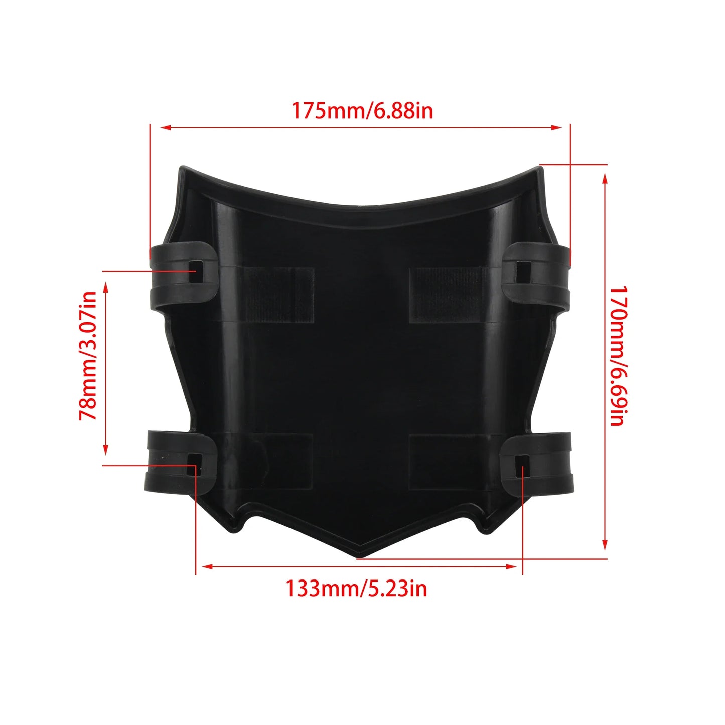 Motorcycle Front Number Plate - Electric Bike Plate Accessory For Surron Light Bee, Talaria Sting And MX Dirt Bikes