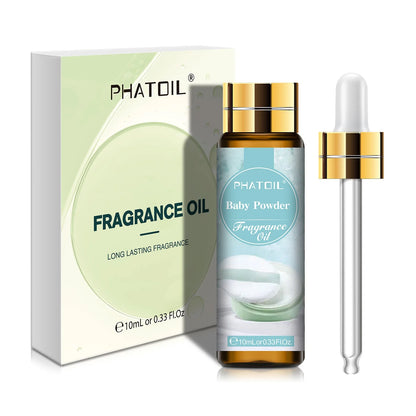 PHATOIL 10ml Fragrance Oil - Strawberry Peach Coconut Vanilla Aromatherapy Scent for Women