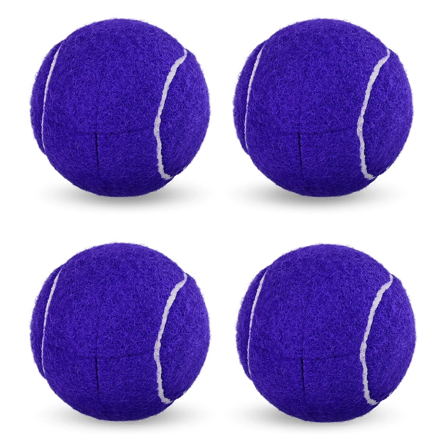 4pcs Precut Walker Tennis Balls – Heavy Duty Felt Pads for Furniture Legs & Floor Protection