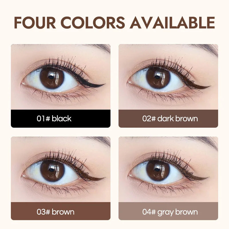 GECOMO 0.01mm Liquid Eyeliner – Super Slim, Waterproof, Quick-Dry, Long-Lasting & No-Smudge Pencil