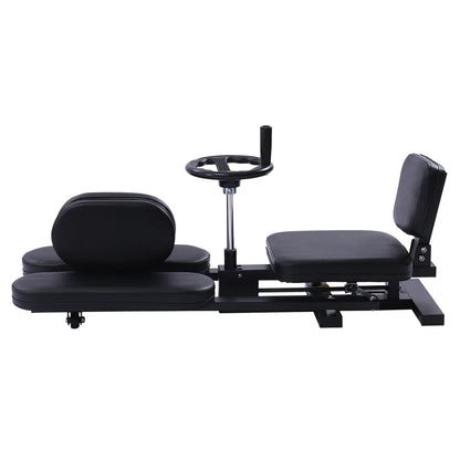 Heavy Duty Leg Stretcher Machine — Gymnastics, Yoga, MMA Flexibility & Home Gym Training Equipment