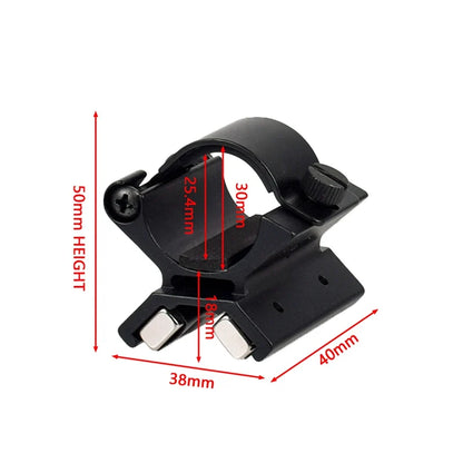 Magnetic Scope Mount Bracket - Strong X Holder for Flashlights, Lasers & Outdoor Accessories