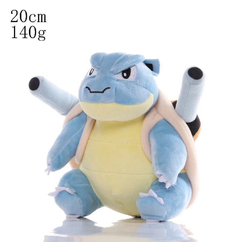 Pokemon Plush Toys Collection — Pikachu, Squirtle, Charmander, Bulbasaur, Charizard, Gengar & Mewtwo Stuffed Dolls for Kids Gifts