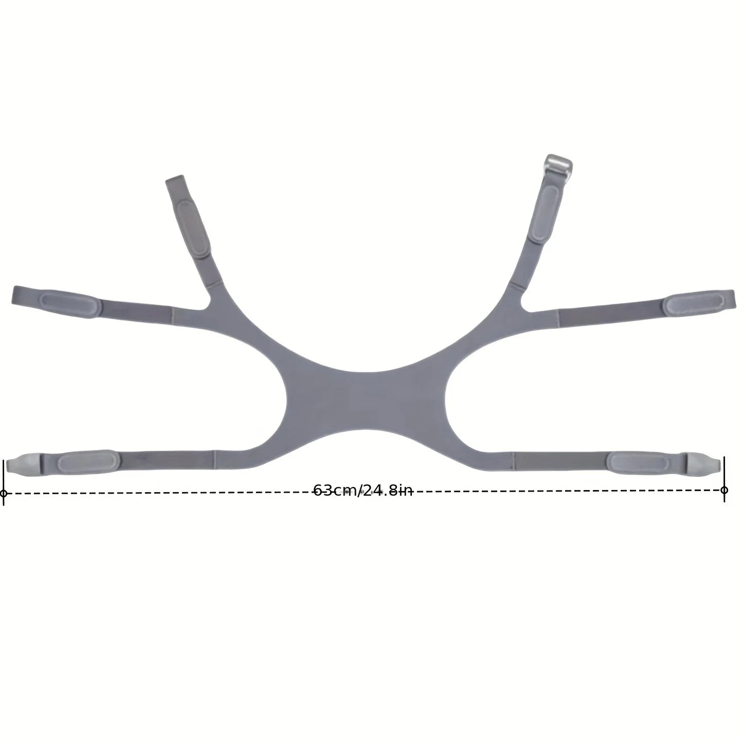 Replacement Headgear Straps with Clips - Adjustable Support Straps for Fisher & Paykel Simplus Full Face Mask