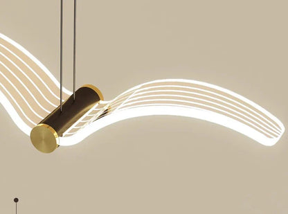Modern LED Pendant Light – Home Decor Chandeliers for Living Room & Dining Room Indoor Hanging Lighting
