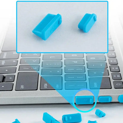 16PCS Silicone Dust Plug Set - Waterproof Anti Dust Covers for USB Type C Laptop & Device Ports