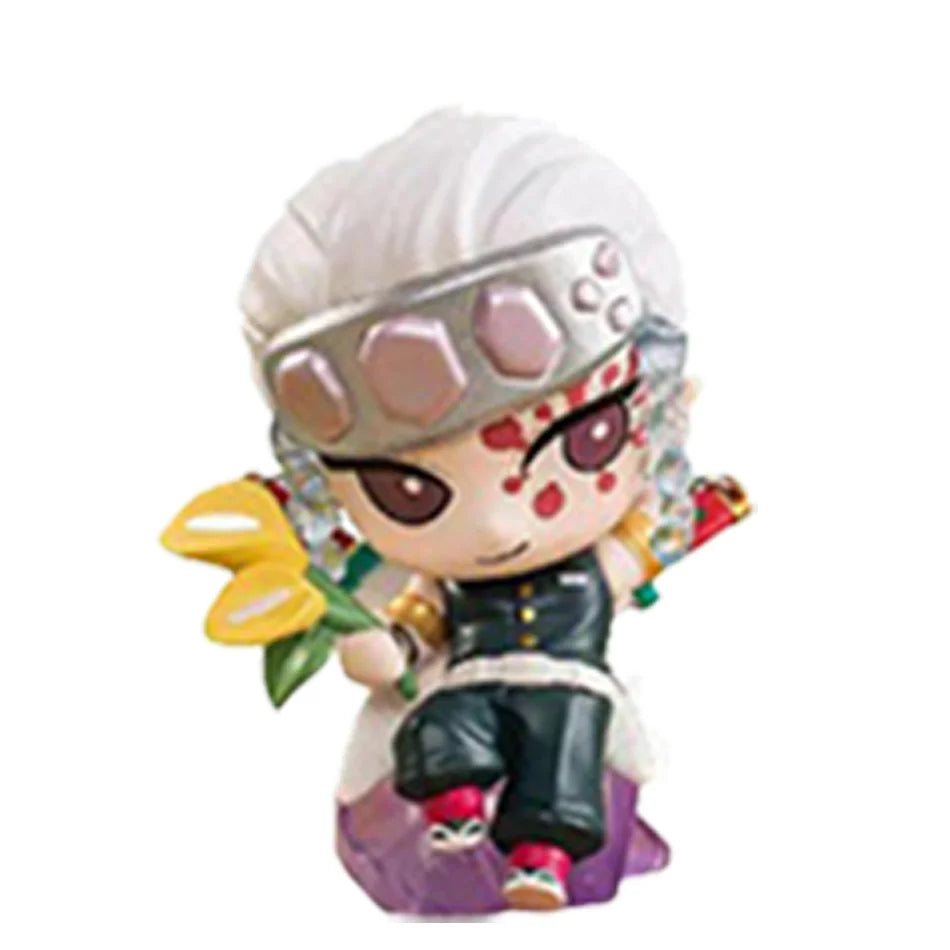 Demon Slayer Tanjiro & Nezuko Figure Blind Box – Anime Cartoon Statue Model Ornament, Creative Surprise Gift