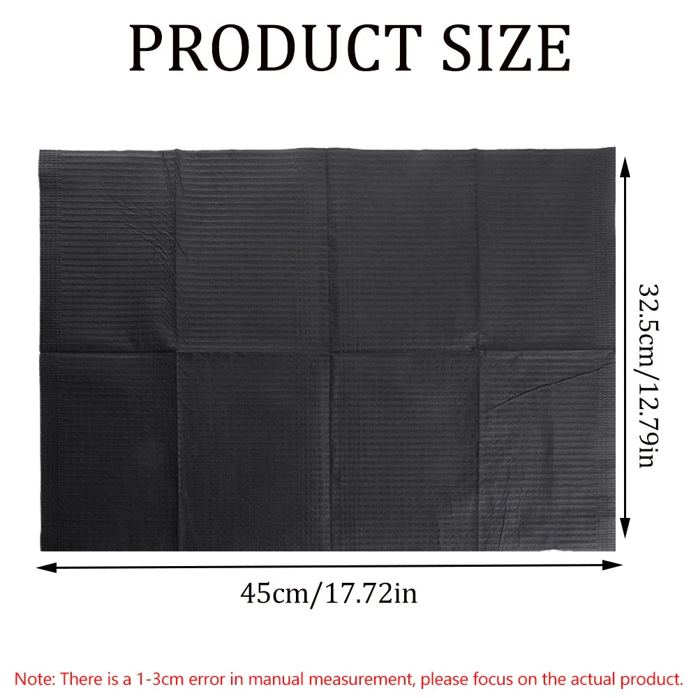 30/50/125PCS Disposable Tattoo & Nail Clean Pads – Waterproof Medical Paper Mats for Eyelash, Grafting & Beauty Tool Accessories