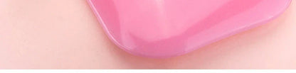 Eyelash Extension Forehead Sticker Pad – Silicone Pink Transparent Lash Tray & Pallet Holder for Makeup