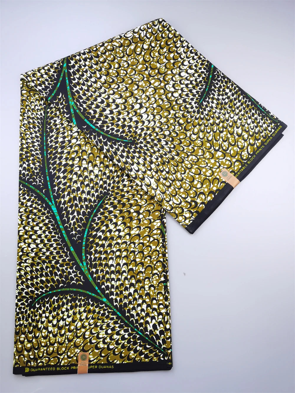 Guaranteed Veritable African Real Wax Fabric - 100% Cotton High Quality Ankara Pagne 6 Yards Nigerian Women’s Style Dress Material