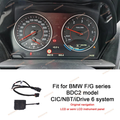 BMW Speed Limit Info Module — SLI Emulator Dashboard Display for F/G Series with NBT CIC ID7