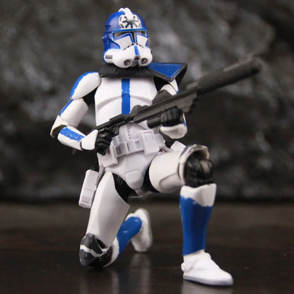 Star Wars 6" Action Figures – 501st Legion ARC & ARF Troopers, Rex, Jesse, Bane, Denal, Tup, Dogma Clone Toy
