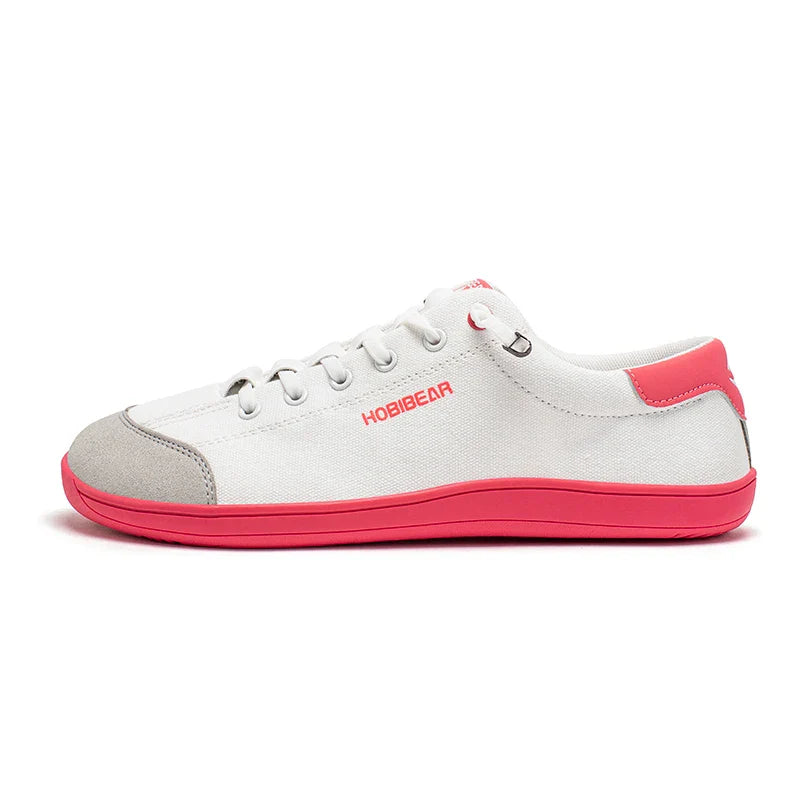 HOBIBEAR Unisex Barefoot Shoes – Zero Drop Wide Toe Casual Canvas Minimalist Walking Sneakers
