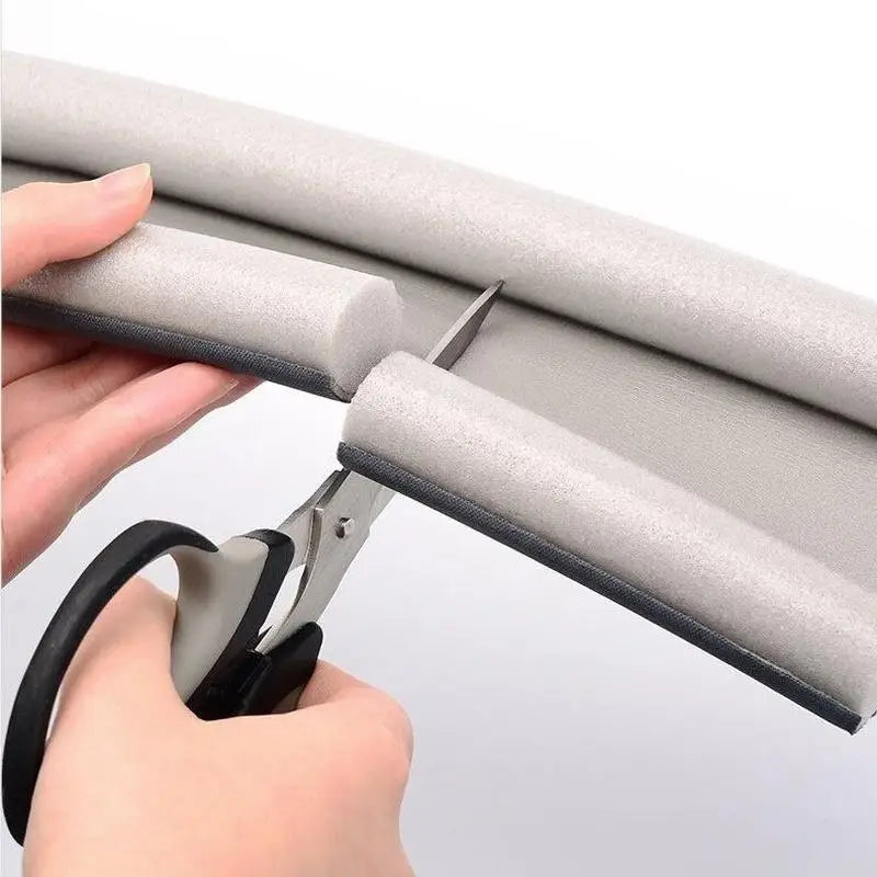 Flexible Door Draft Stopper - Thickened Under Door Seal Strip for Windproof Cold Protection and Gap Blocking
