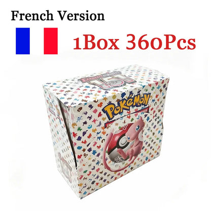 360PCS Pokémon Trading Card Game Booster Set – Prismatic Evolutions Scarlet & Violet English Battle Cards Collection Gift Pack