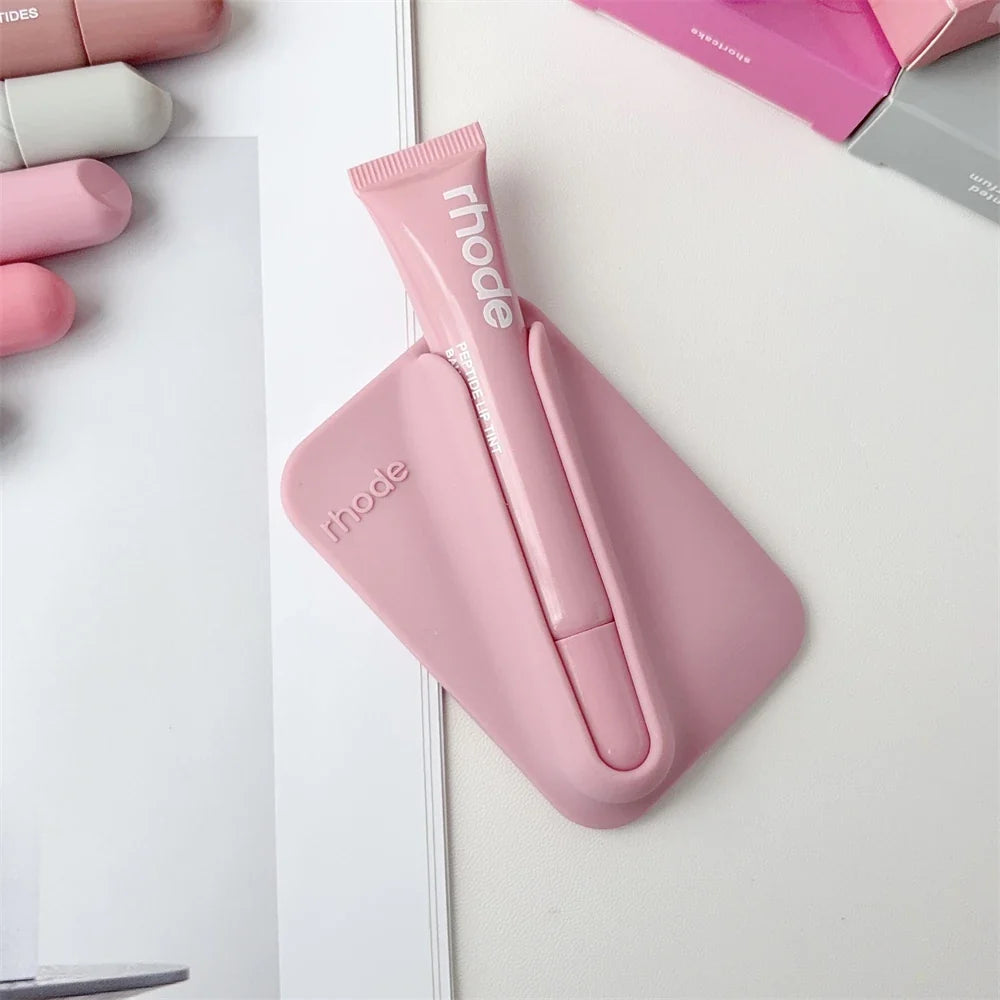 Rhode Long-Lasting Lip Gloss Holder - Magnetic Snap-On Lipstick Case for MagSafe Phone Clips