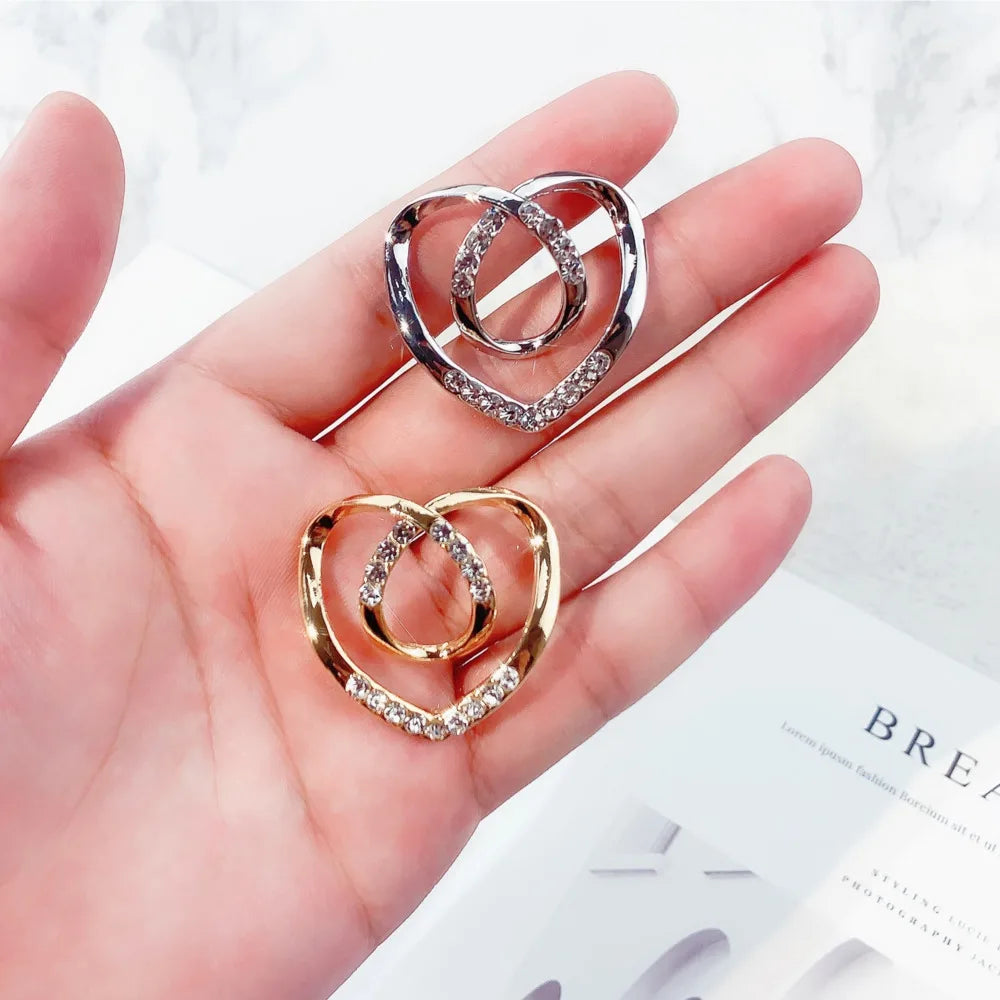 Creative Knot Buckles – Geometric T-Shirt & Scarf Waist Tightening Buttons, Clothing Accessories