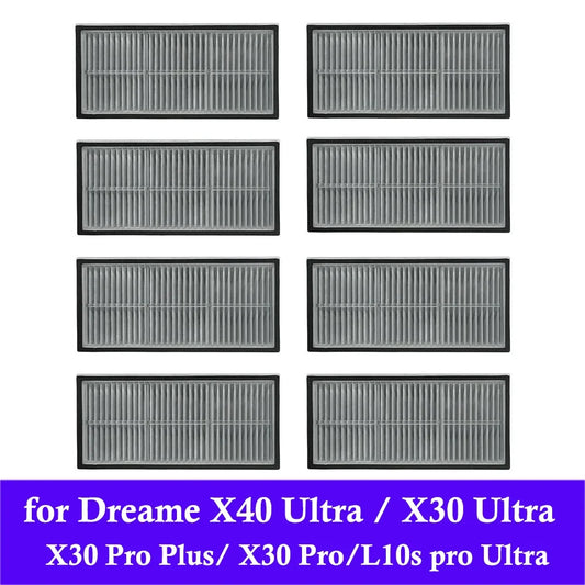 HEPA Filters for Dreame Robot Vacuum - Replacement Filter Accessories for L10s Pro Ultra, X30 Ultra & X40 Series
